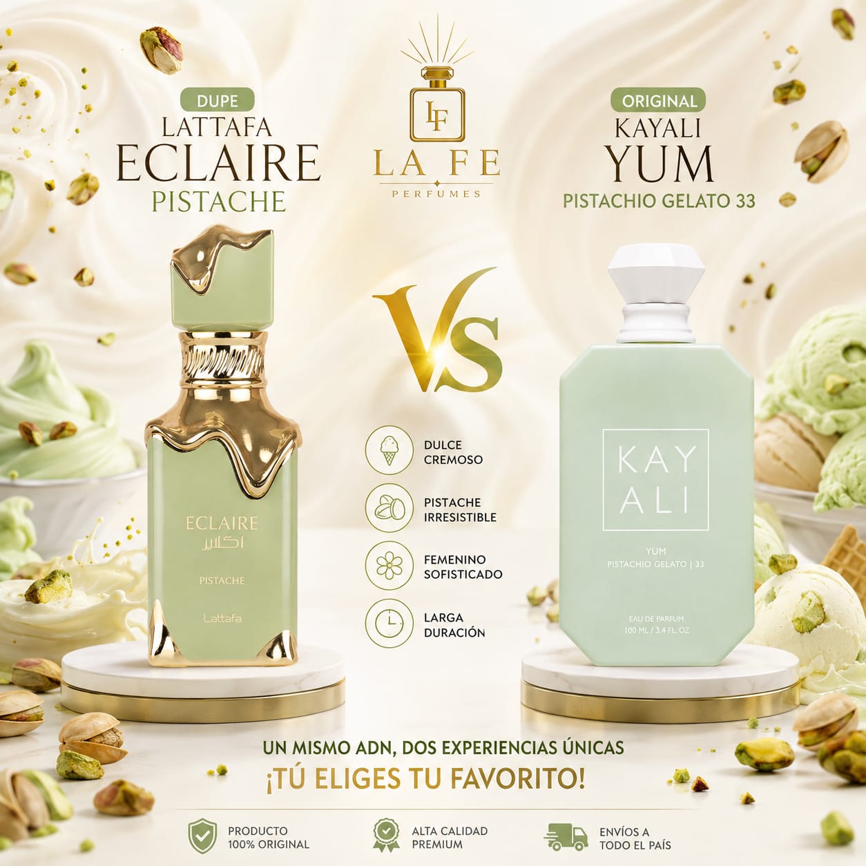 Lattafa Eclaire Pistache Women 100ml EDP